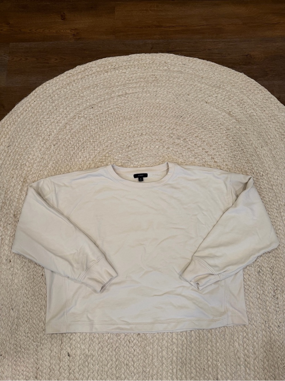 J. Crew Crewneck Sweater - Light Cream